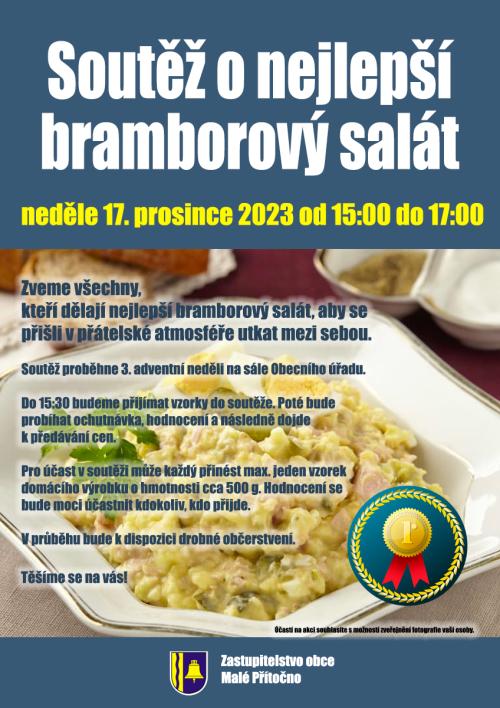 Soutěž o&nbsp;nejlepší bramborový salát 2023